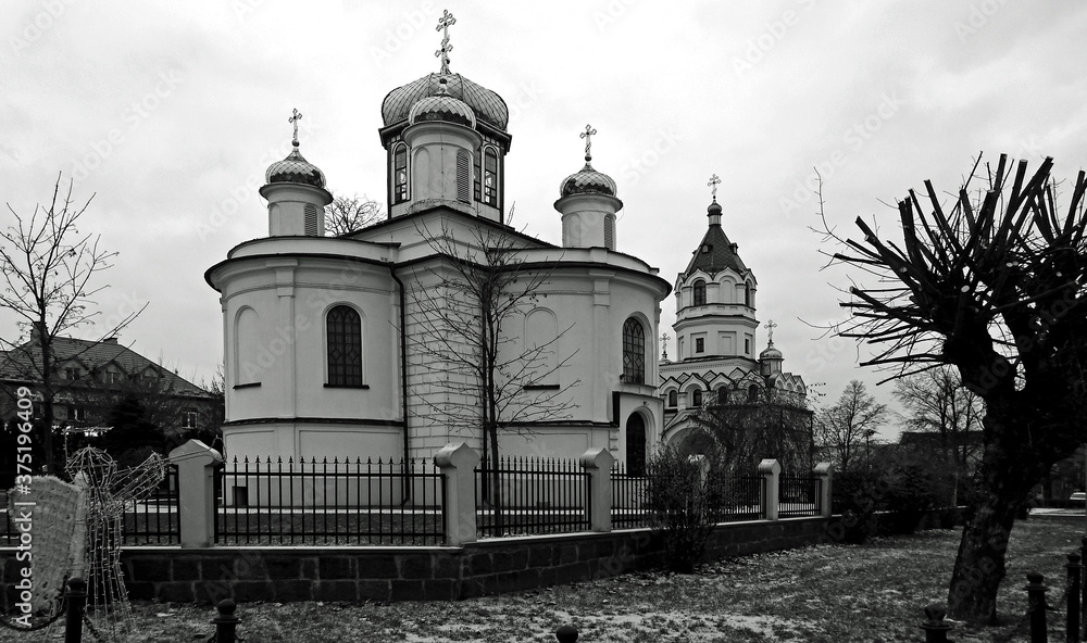 consecrated in 1853 the temple of the Orthodox church of Saint Alexander Nevsky in the town of Sokolka in Podlasie, Poland