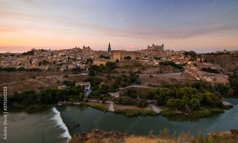 Nice view of Toledo, Spain