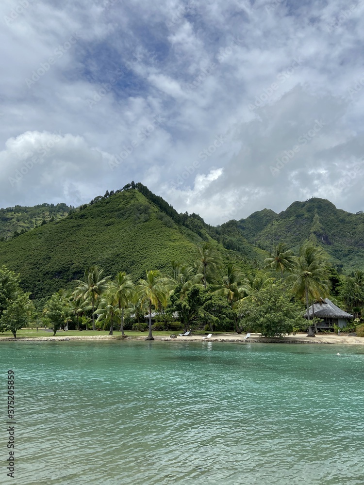 Lagon à Moorea, Polynésie française