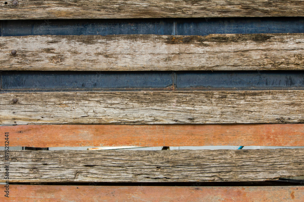 Old wooden wall texture and background Old wooden wall texture and background