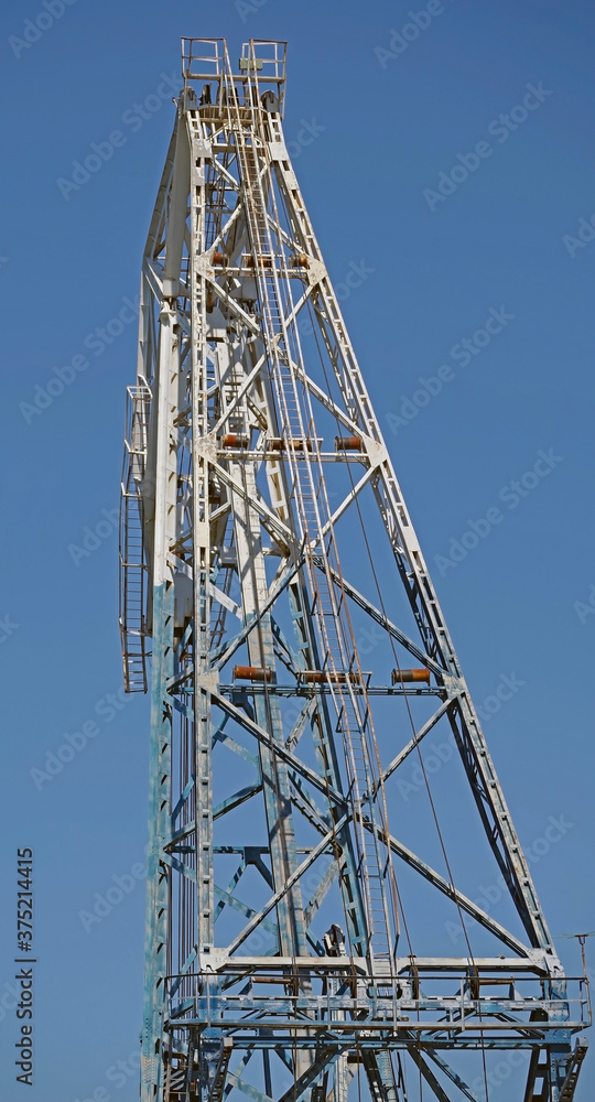 Detail from a Floating Crane