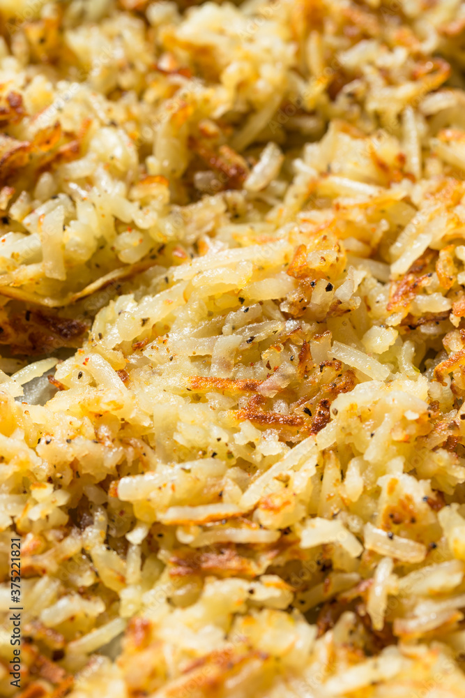 Homemade Fried Shredded Hashbrowns and Eggs Homemade Fried Shredded Hashbrowns and Eggs