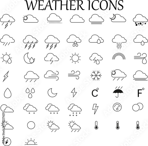 weather icons set