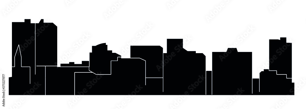 Arlington, Texas ( city silhouette )