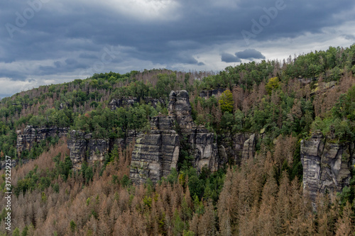 Erkundungstour durch die sächsische Schweiz an verschiedenen Orten - Sachsen/Deutschland photo