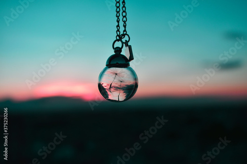 atardecer miniatura