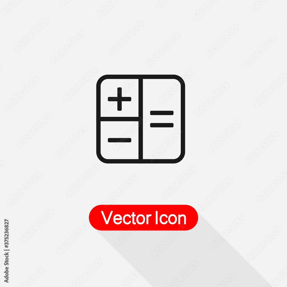 Calculator Icon Vector Illustration Eps10 Calculator Icon Vector Illustration Eps10