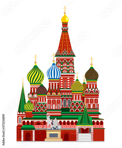 Red Square. Travel, journey concept. Famous monuments of world countries. tourist attraction