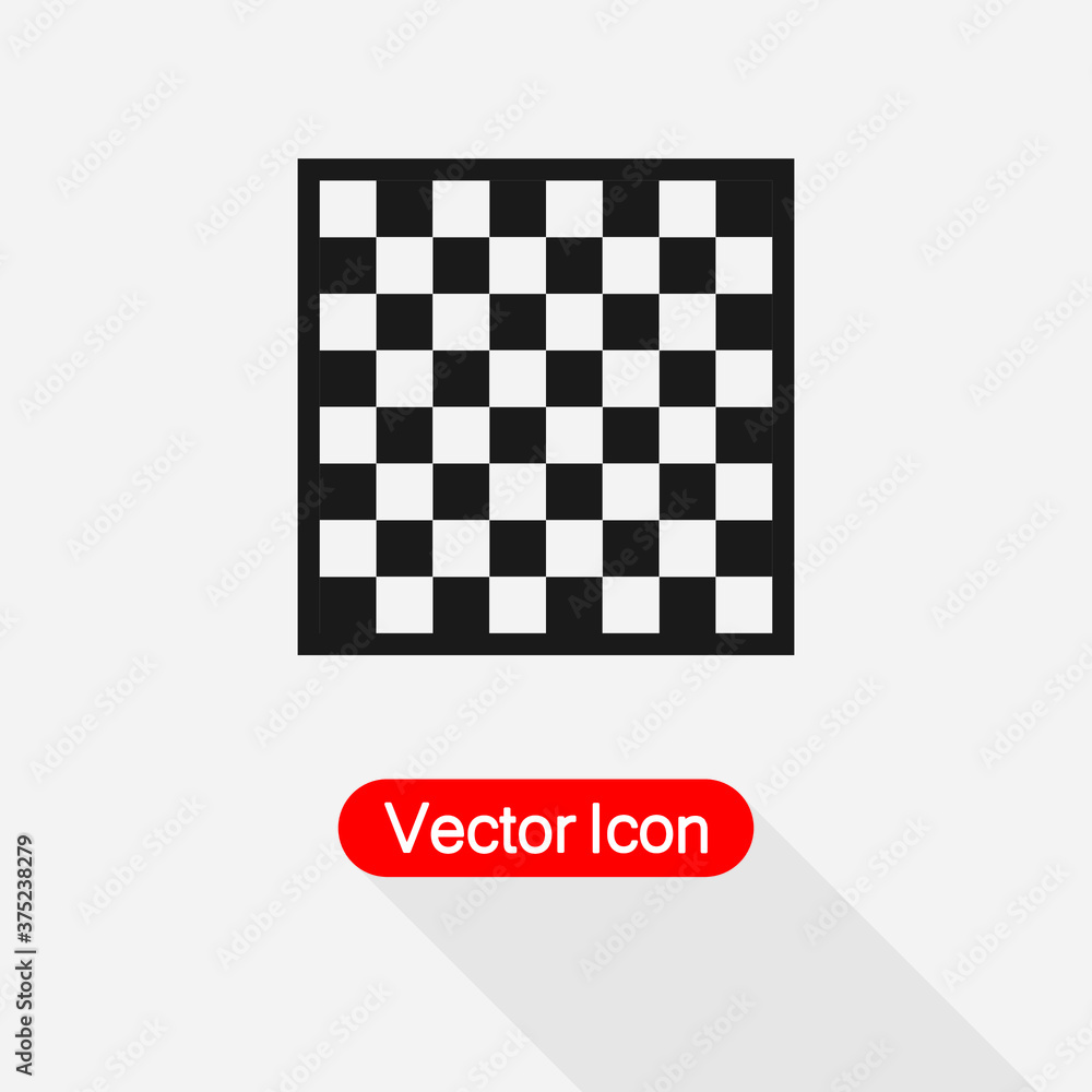 Chess Board Icon Vector Illustration Eps10 Chess Board Icon Vector Illustration Eps10