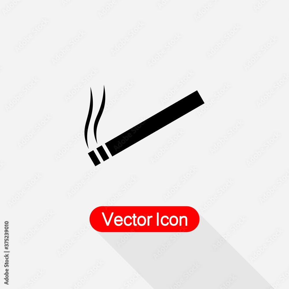 Cigarette Icon Vector Illustration Eps10 Cigarette Icon Vector Illustration Eps10
