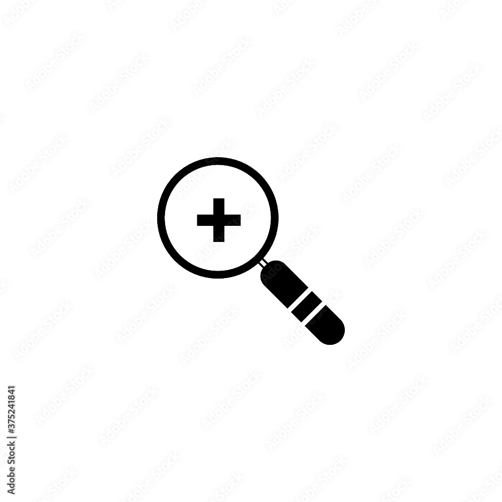 Zoom in | vector icon Zoom in | vector icon