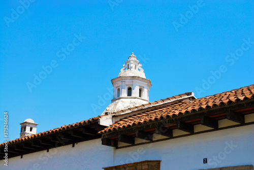 Dome in Antigua Guatemala, colonial roof style