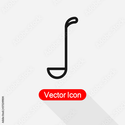 Ladle Icon Vector Illustration Eps10