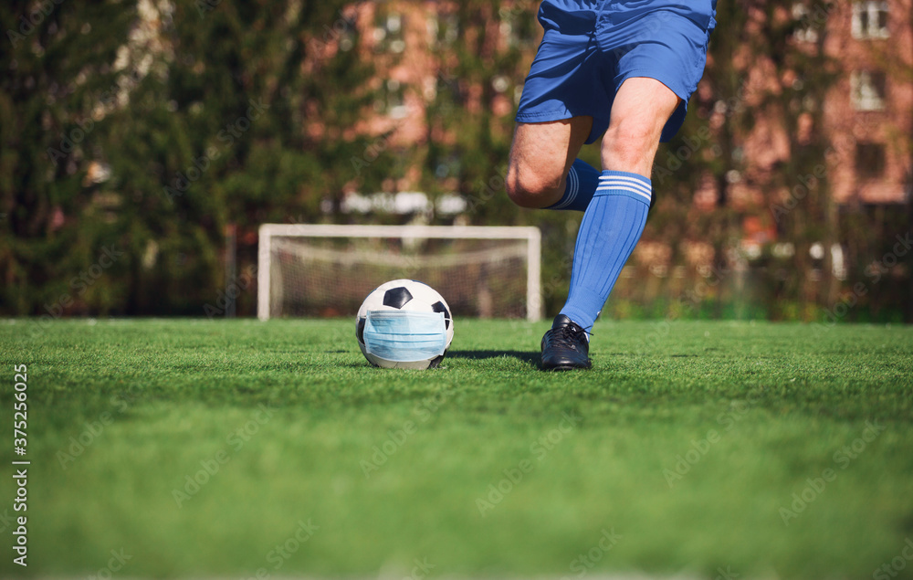 Soccer events through the corona virus time Soccer events through the corona virus time