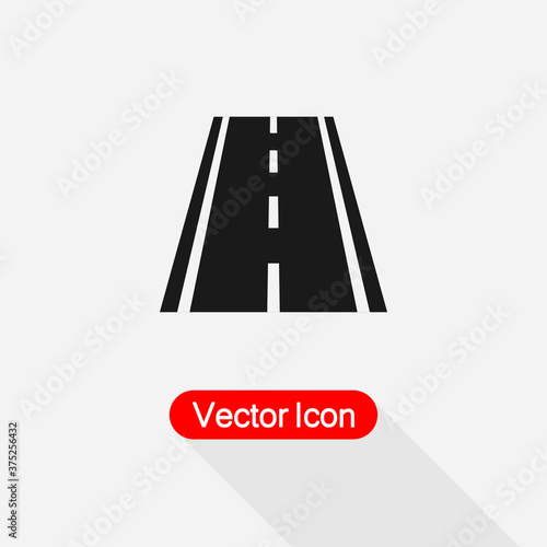 Road Icon Vector Illustration Eps10