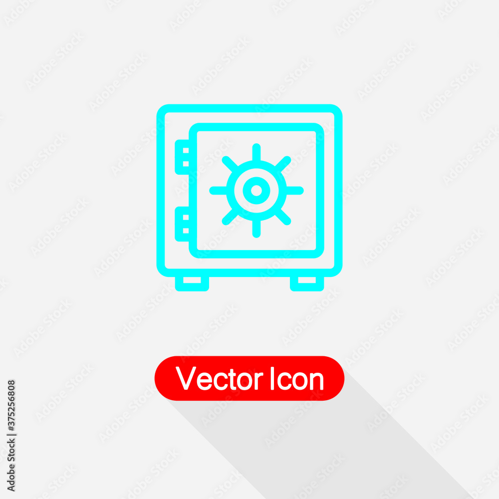 Safe Icon Vector Illustration Eps10 Safe Icon Vector Illustration Eps10
