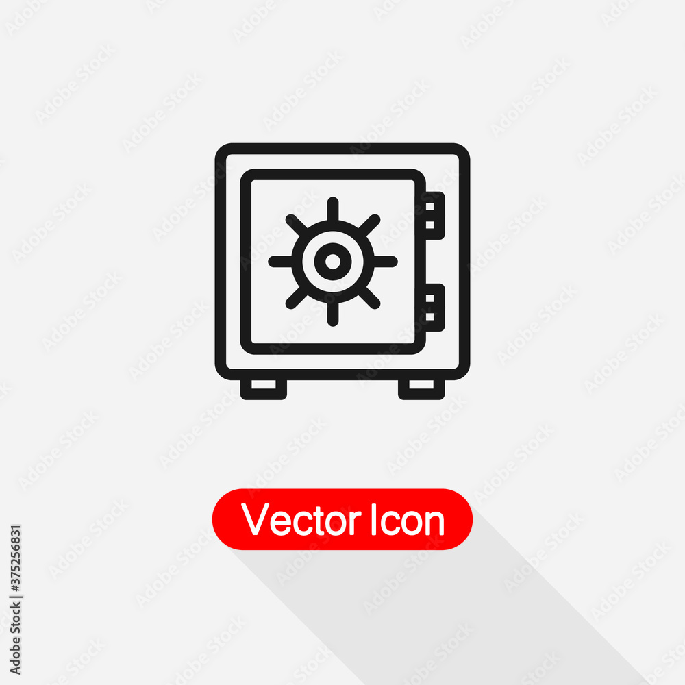 Safe Icon Vector Illustration Eps10 Safe Icon Vector Illustration Eps10