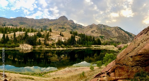 Lake Blanche with reflection