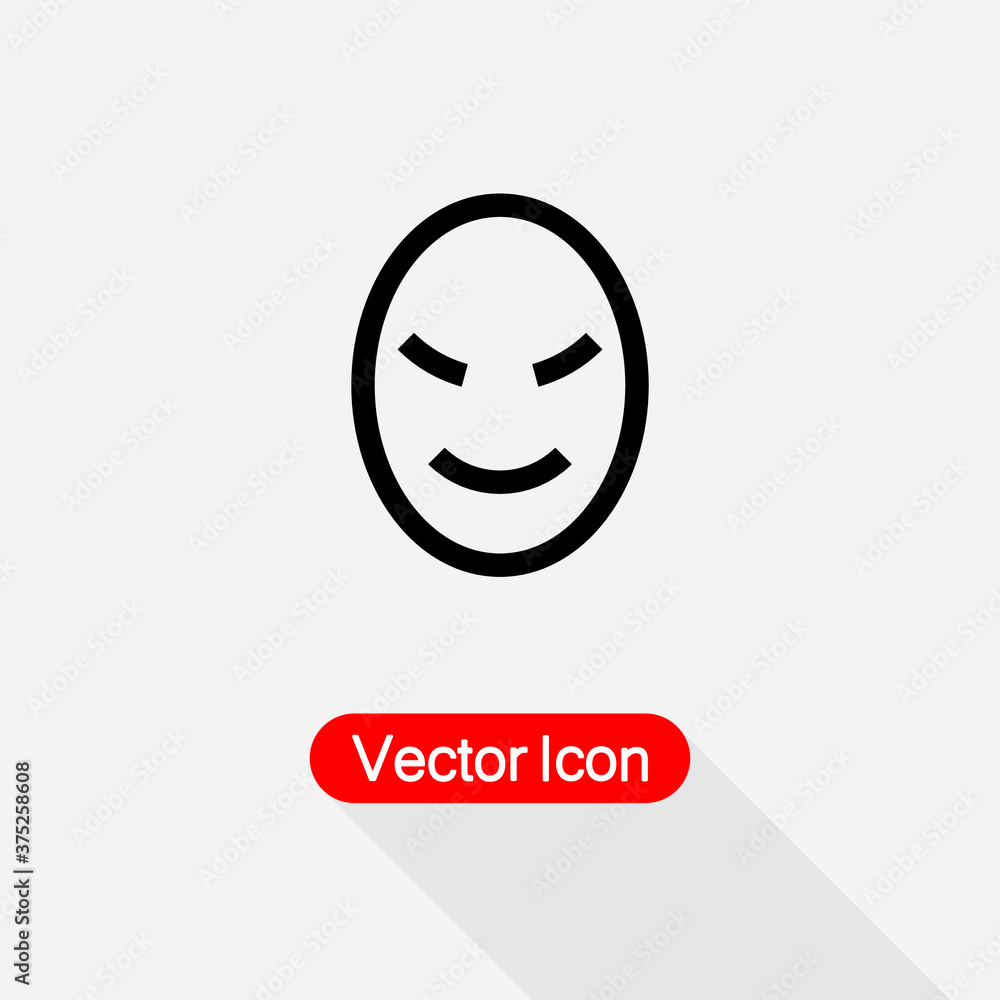 Smile Icon Vector Illustration Eps10 Smile Icon Vector Illustration Eps10