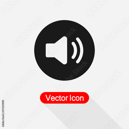 Speaker Volume Icon Vector Illustration Eps10