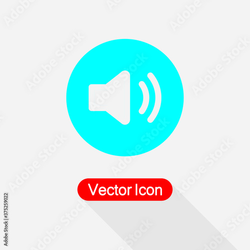 Speaker Volume Icon Vector Illustration Eps10