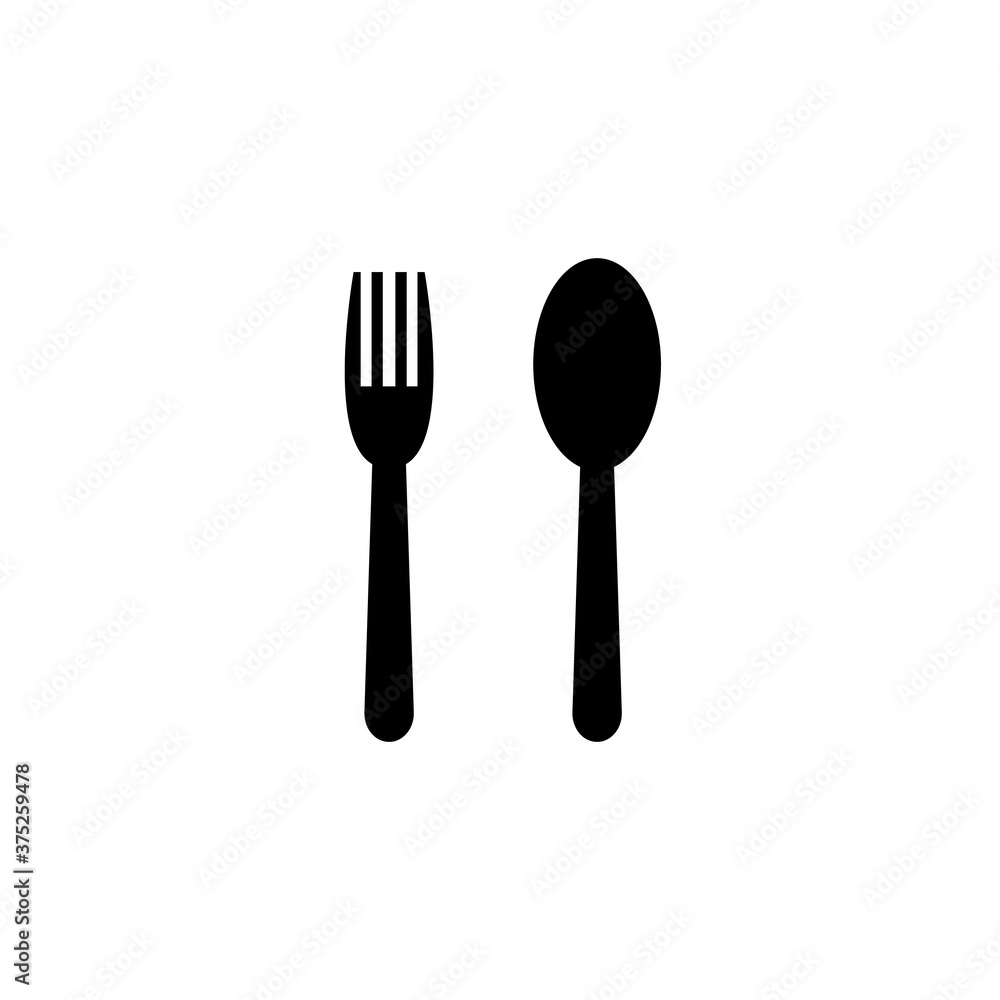 Food courts icon, fast food, logo isolated on white background Food courts icon, fast food, logo isolated on white background