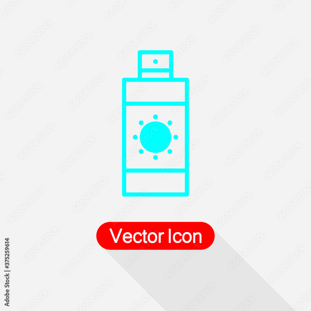 Sun Protection Cream Icon Vector Illustration Eps10 Sun Protection Cream Icon Vector Illustration Eps10