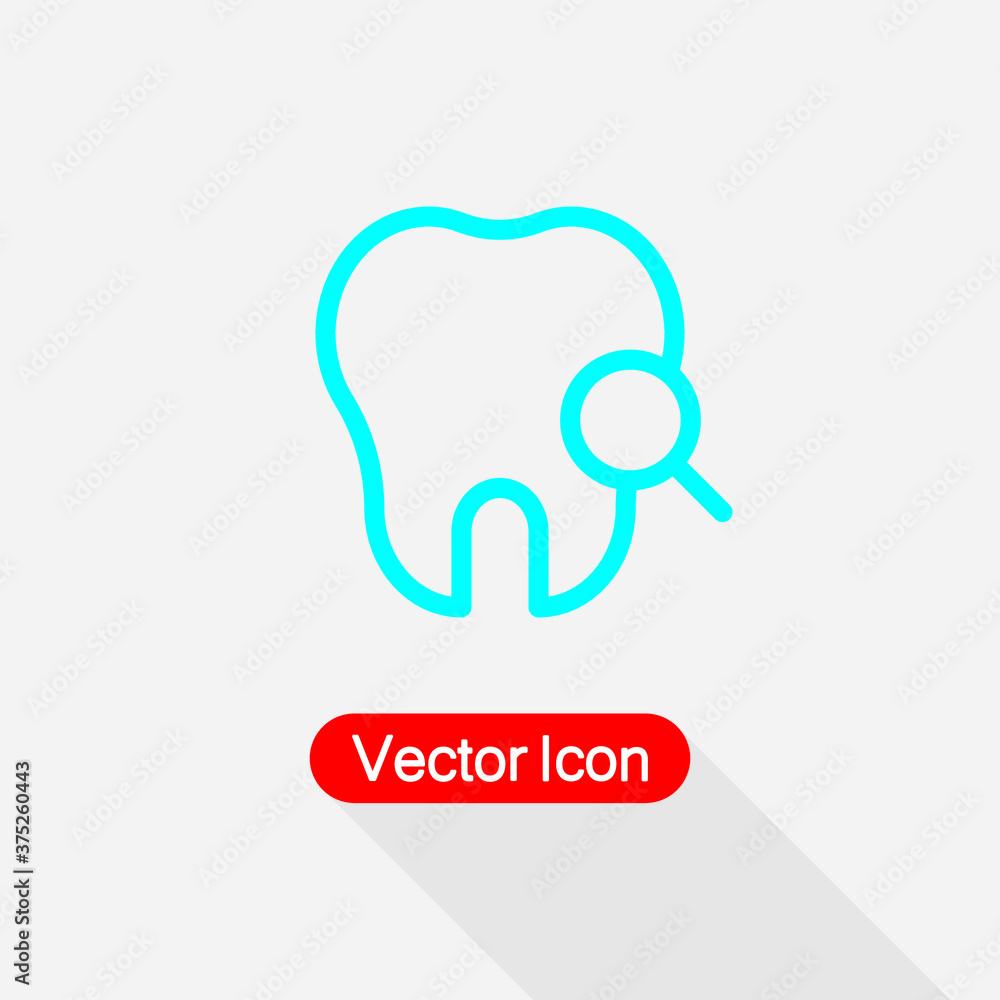 Tooth Icon, Dentist Icon Vector Illustration Eps10 Tooth Icon, Dentist Icon Vector Illustration Eps10