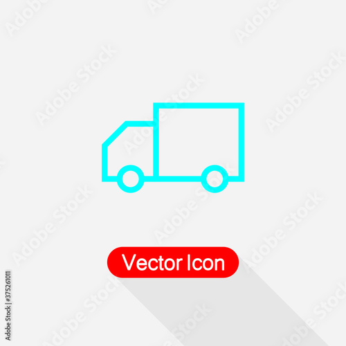 Truck Icon Vector Illustration Eps10