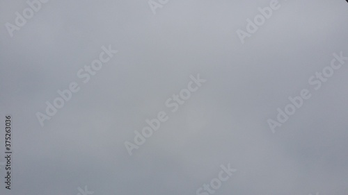 Canvas Print clouds sky, gray sky