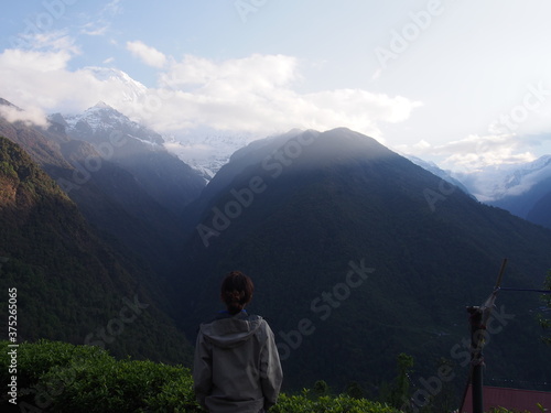 Spectacular views of the Himalayas  ABC  Annapurna Base Camp  Trek  Annapurna  Nepal