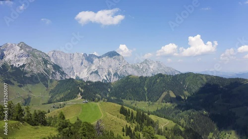 Wallpaper Mural Beautiful alpine view at Werfenweng - Salzburg - Austria	 Torontodigital.ca
