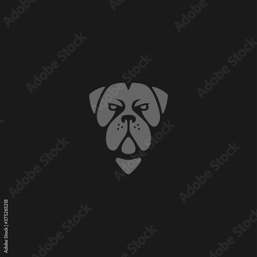 Creative shaped bulldog triangle with variant color