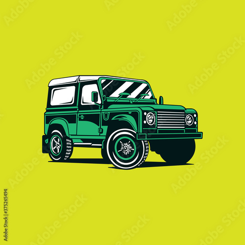 Creative car off road with variant color