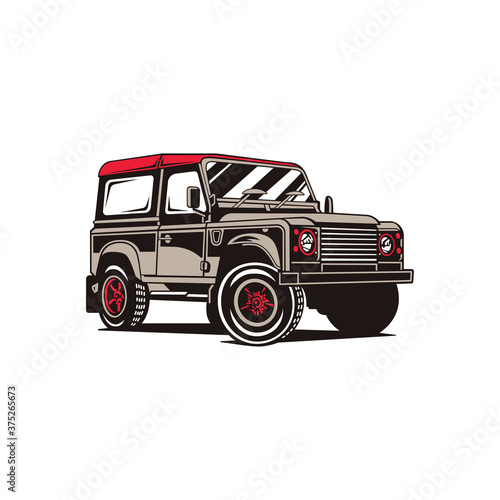 Creative car off road with variant color