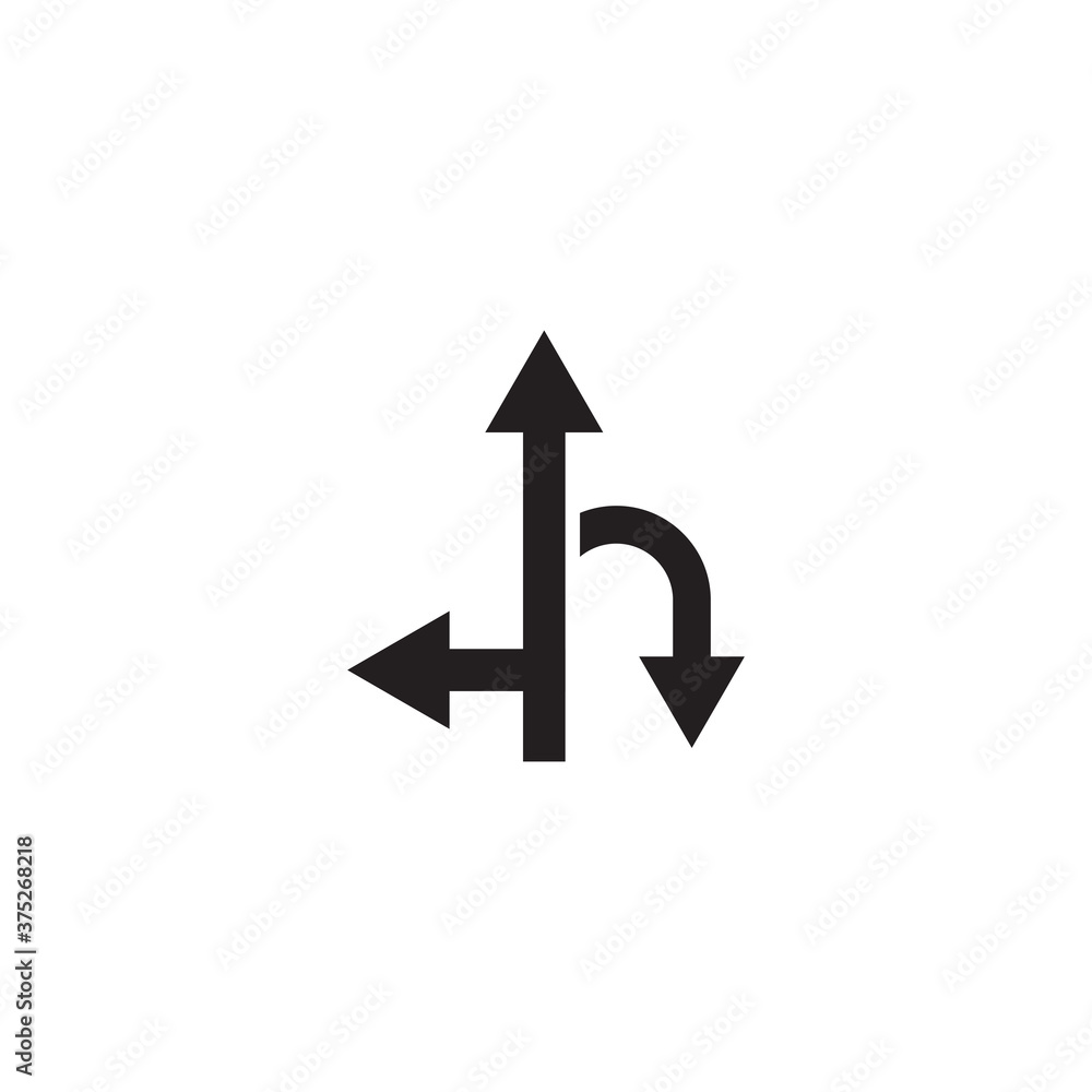 Way vector icon illustration design template Way vector icon illustration design template