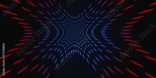 Sci-fi Motion wallpaper. Abstract background travel through time and space. Futuristic poster. Vector illustration.