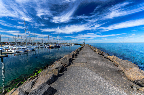 Clouds Over Marina