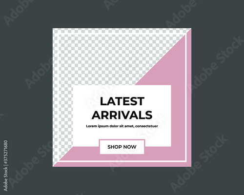 set of creative offer/sale/web banners, vertical/ square/ horizontal vertical template sample, space for your product photos. vector illustration-Business promotion ad banner.