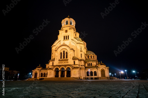 Alexander Nevsky Cathedral, Night shot