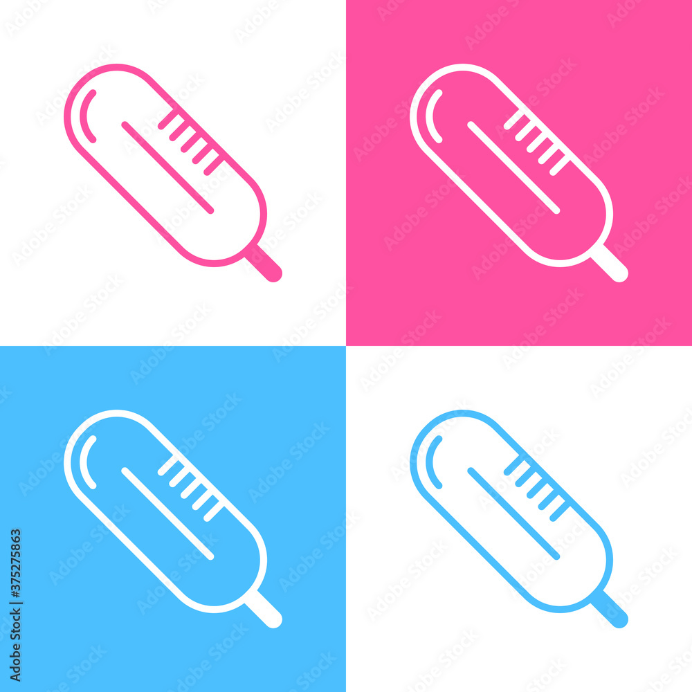 Thermometer, temperature measure icon. Can be used for many purposes, website. Trendy style and editable vector. EPS. Thermometer, temperature measure icon. Can be used for many purposes, website. Trendy style and editable vector. EPS.