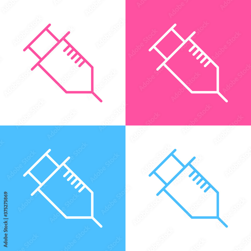 Syringe, injection, needle icon. Can be used for many purposes, website. Trendy style and editable vector. EPS. Syringe, injection, needle icon. Can be used for many purposes, website. Trendy style and editable vector. EPS.