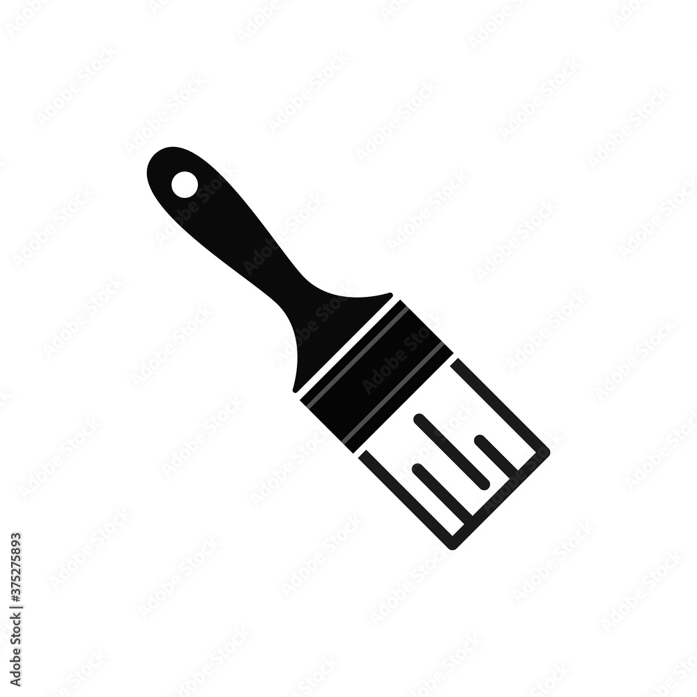 Paint Brush Icon Symbol Vector Illustration Paint Brush Icon Symbol Vector Illustration