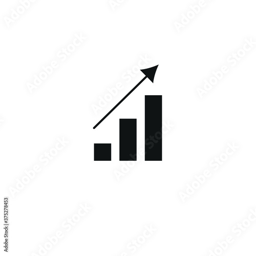 Free Download Business growth, business rise, diagram, chart, development icon isolated on white background EPS Vector - GFXLoad