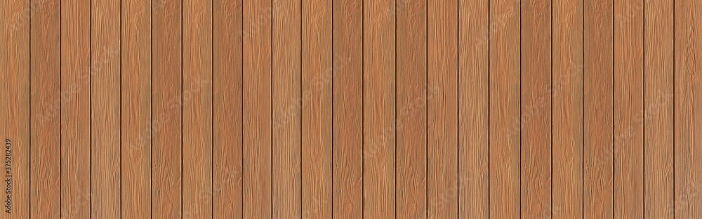 Panorama of Wood plank brown timber texture background.Vintage table plywood woodwork hardwoods