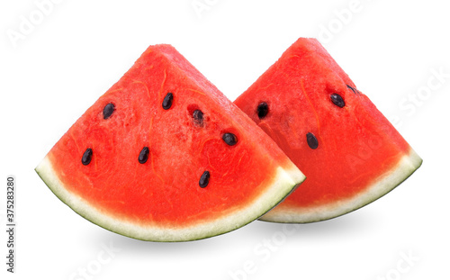 watermelon isolated on a white background.
