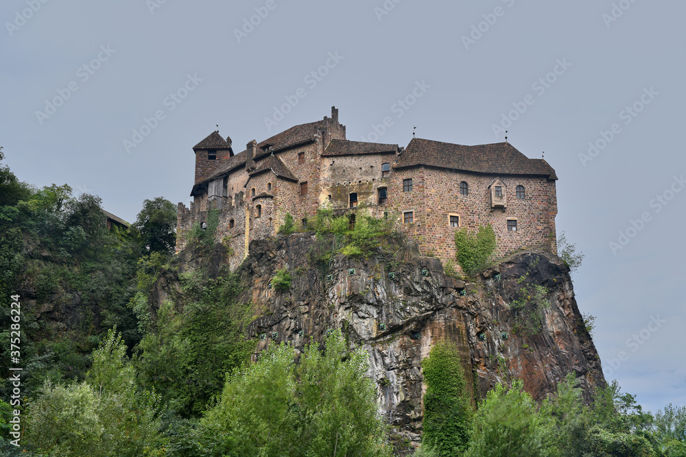 Runkelstein Castle in the mountains