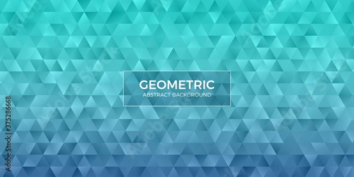 Abstract geometric polygon background wallpaper. Header cover with triangle shape low polly
