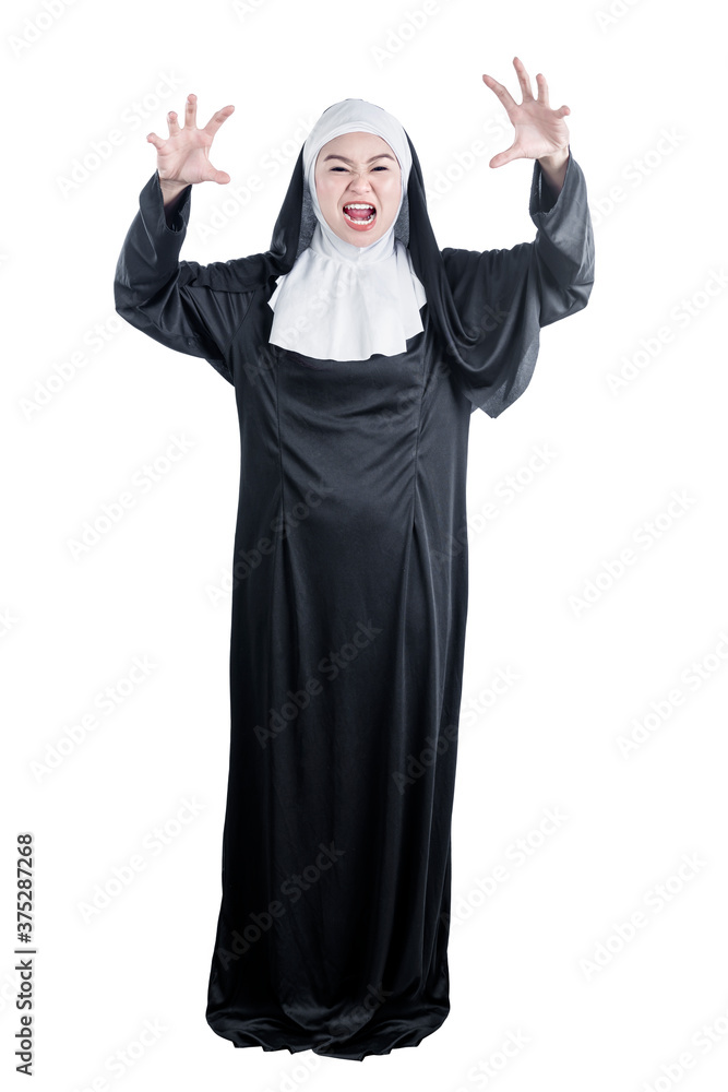 Scary devil nun Scary devil nun