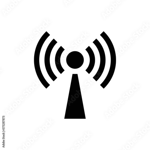Wi Fi Icon, wireless Icon. Wi fi signal sign modern web icon. Wi Fi network icon